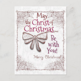 Må julens Kristus vara med dig, konstnärlig Helg Vykort