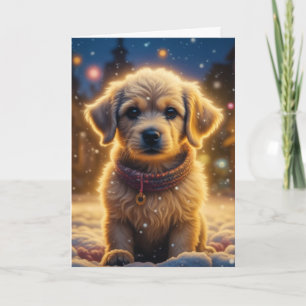 Må julstämningen vara med din marionett Hund Kort