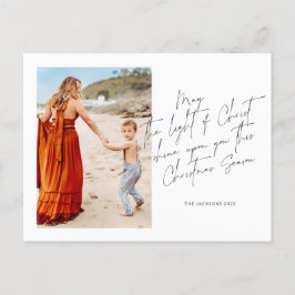 Må Kristus ljus skina på dig Helg Vykort