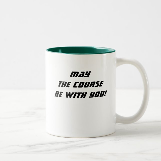 Må kursen vara med dig! kaffemugg (Höger)