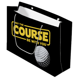 Må kursen vara med dig Rolig golf golfande