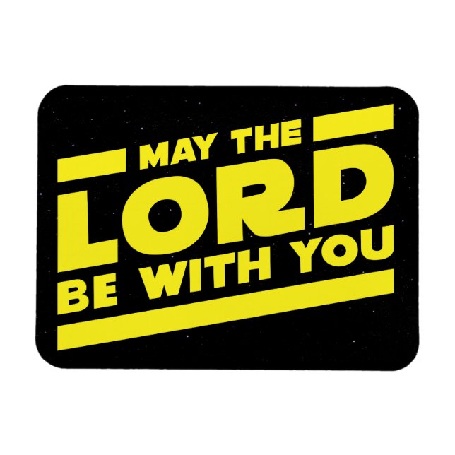 Må LORD vara med dig Magnet (Horisontell)