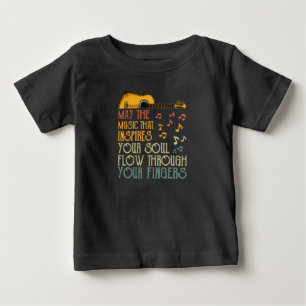 Må musiken som inspirerar din själ flöda igenom t shirt