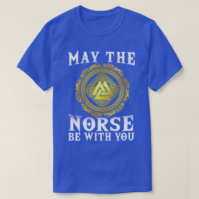 Må Norse vara med dig 7 T Shirt (Design framsida)