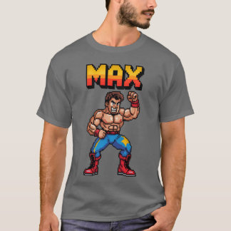 Ma Piel Hero Retro Muscle tjej T Shirt