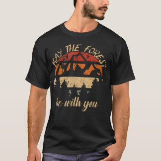 Må skogen vara med dig Naturvetare Jord T Shirt