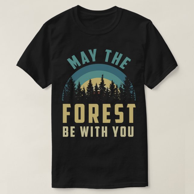 Må skogen vara med dig t shirt (Design framsida)