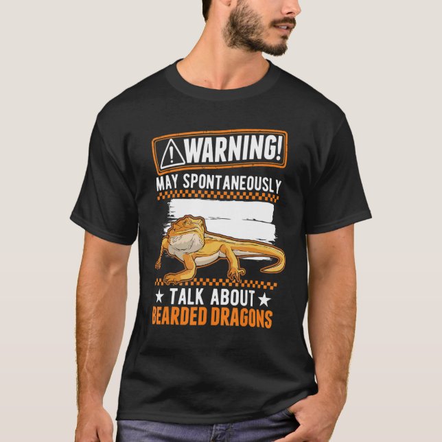 Må spontant prata om böjda drakar t shirt (Framsida)