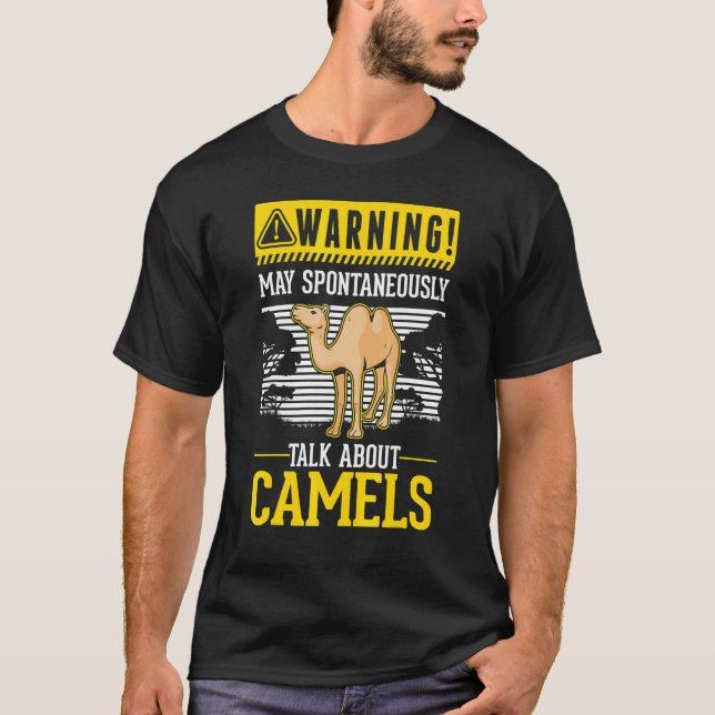 Må spontant tala om Camels T Shirt (Framsida)