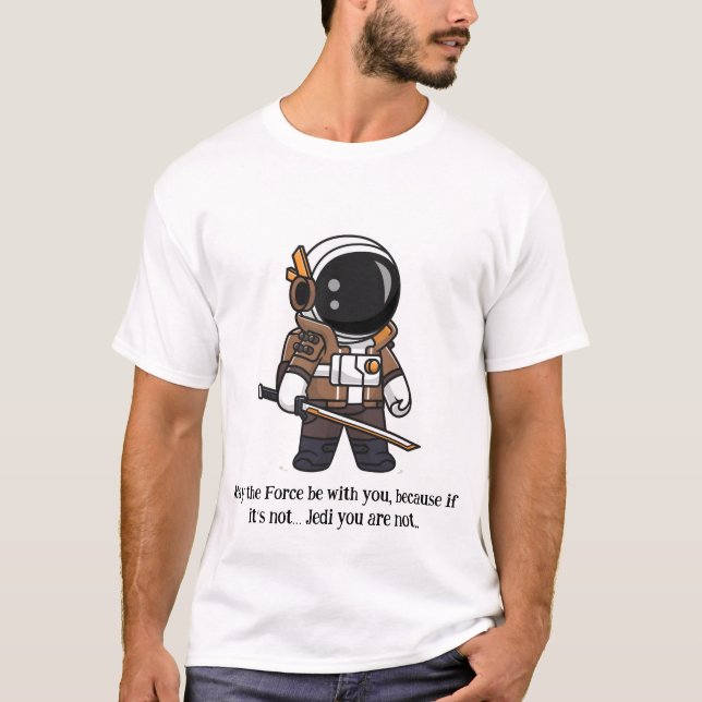 Må styrkan vara med dig - Tshirt T Shirt (Framsida)