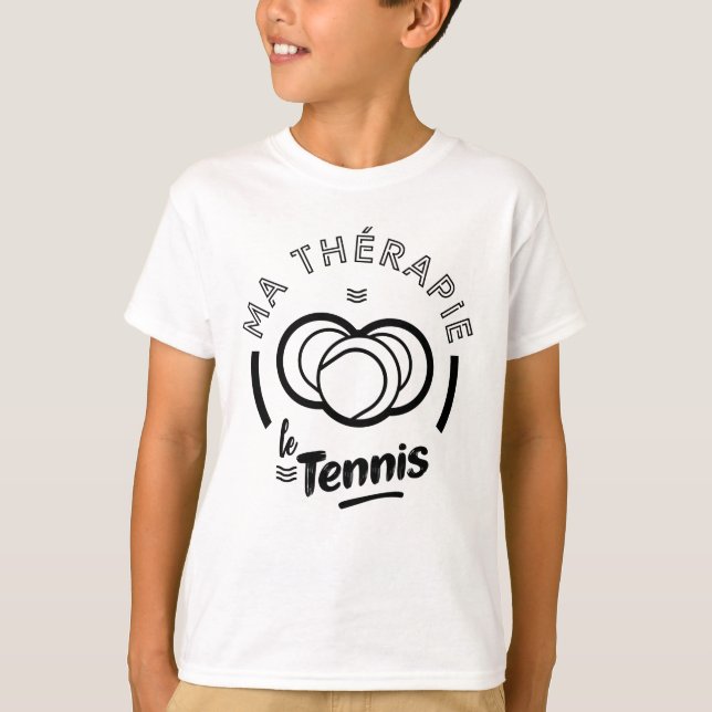 Ma thérapie le tennis t shirt (Framsida)
