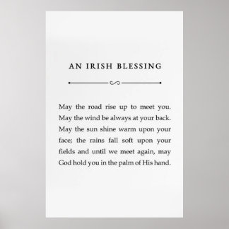 Må vägen Stiga upp för att träffa dig Poster