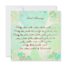 "Må vägen stiga upp upp..." Handskriven med skum