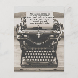 Må vägen vara Stiga upp fram till mötet med dig -  Vykort