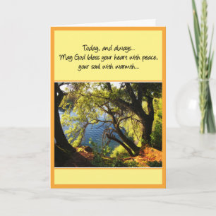 Må Välsigna dig ditt hjärta... födelsedag Kort