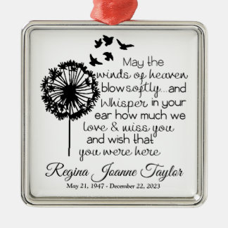 Må Vinden Heaven Memorial Ornament