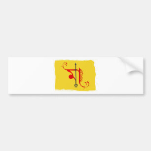Maa asche bildekal