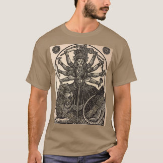 Maa Durga Godess Shakti T Shirt