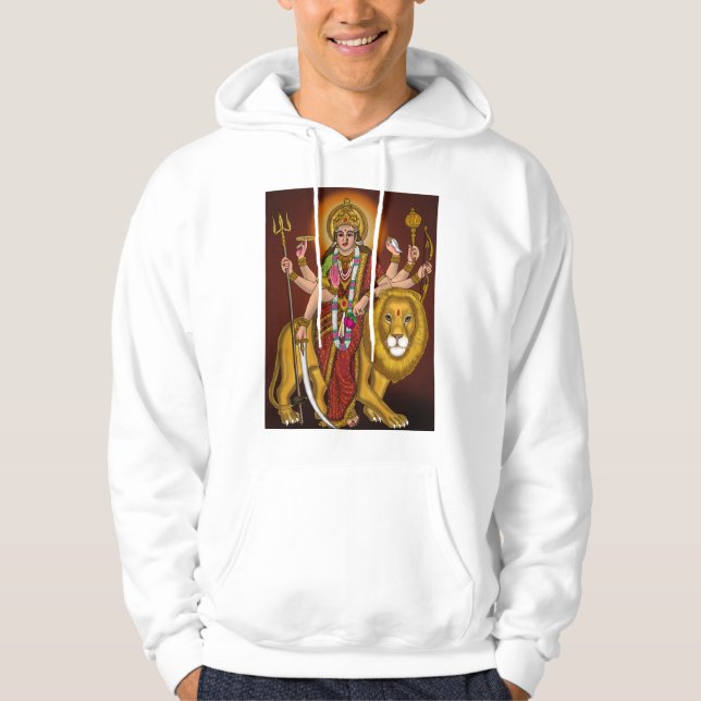 Maa Durga Hoodie (Framsida)
