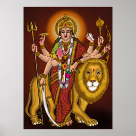 Maa Durga Speaker Poster