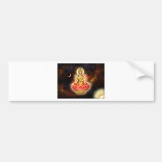 Maa Maha Lakshmi Devi Laxmi gudinna av rikedom Bildekal
