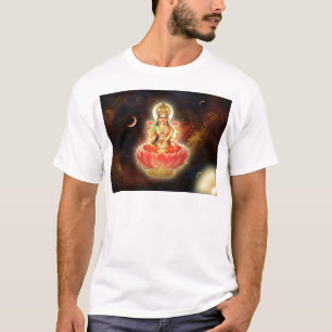 Maa Maha Lakshmi Devi Laxmi gudinna av rikedom T-shirt