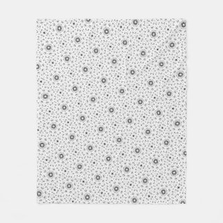 Maacah001-dockningsstation för B&W-abstrakt Fleecefilt