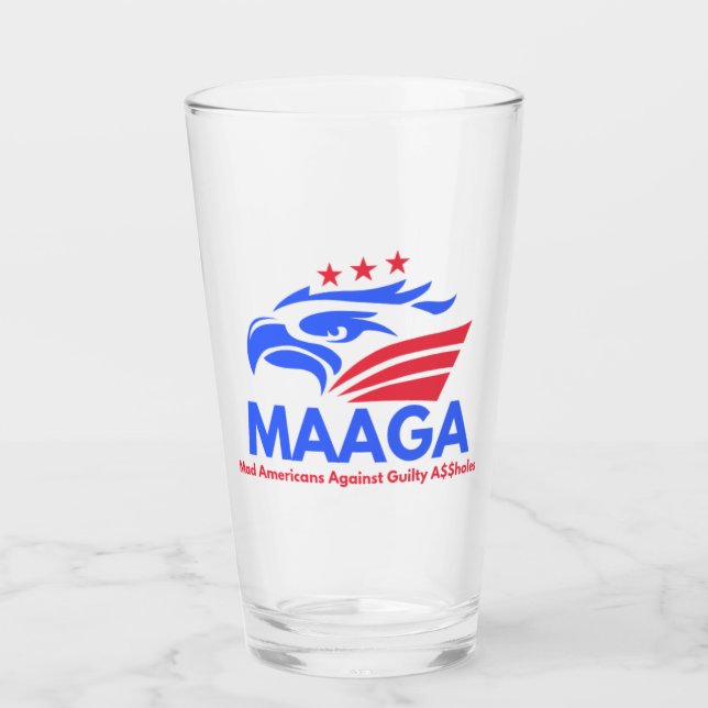 Maaga Beer Glass Glaskopp (Framsida)