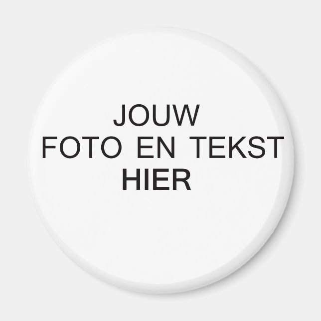 Maak het zelf magnet (Framsidan)