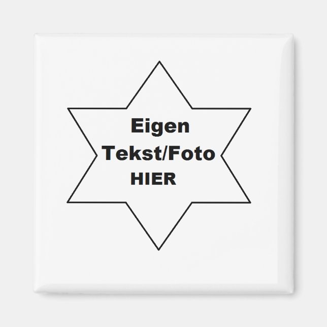 Maak je eigen magneet magnet (Framsidan)