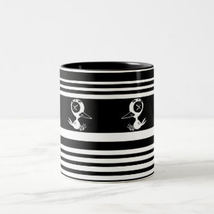 Maakies strippad kaffe Mugg