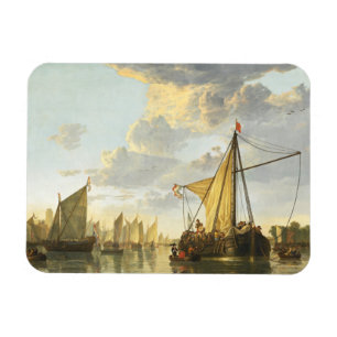 Maas vid Dordrecht Aelbert Cuyp Magnet