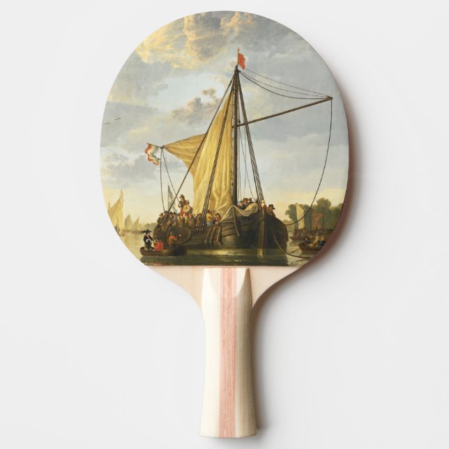 Maas vid Dordrecht Aelbert Cuyp Pingisracket (Framsidan)