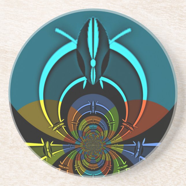 Maasai Färg Hakuna Matata Underlägg (Framsidan)