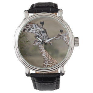 Maasai Giraffe (Giraffe Tippelskirchi) Armbandsur