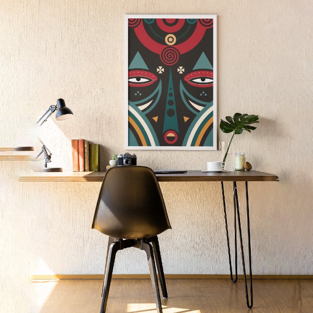 Maasai-krigare Canvastryck (Skapare uppladdad)