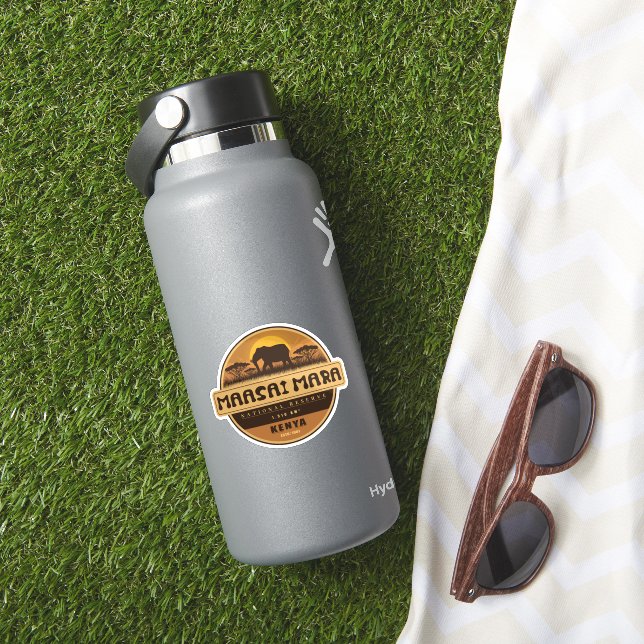Maasai Mara , National Reserve , Kenya  Klistermärken (HydroFlask Insitu)
