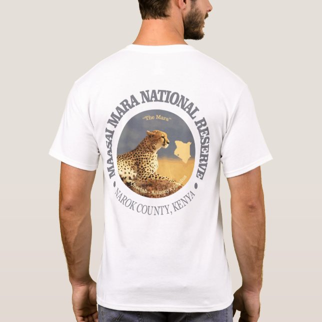 Maasai Mara National Reserve T Shirt (Baksida)