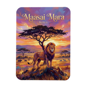 Maasai Mara nationalreservat Kenya Magnet