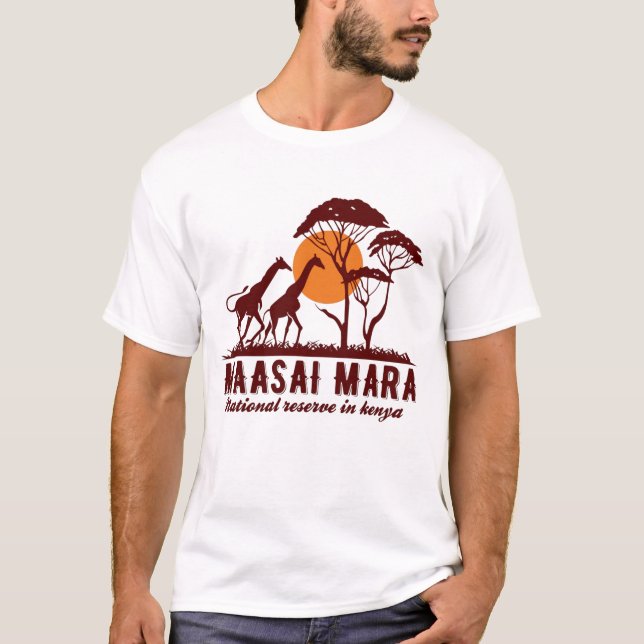 Maasai mara t shirt (Framsida)