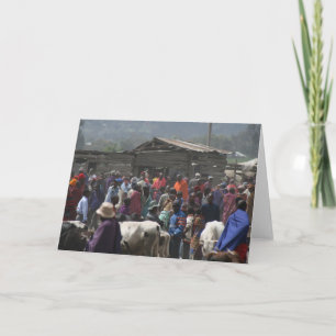 Maasai marknadsför kort