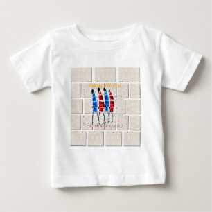 Maasai Morans Christian Art Skriv ut T Shirt