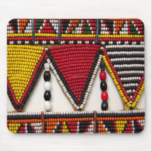 Maasai stamm pärlarbete musmatta