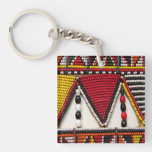 Maasai-stammens pärlarbete (Framsidan)