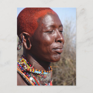 Maasai Warrior-2 Vykort