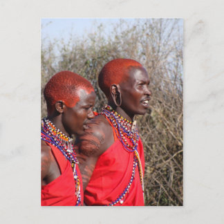 Maasai Warrior-3 Vykort