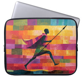 Maasai Warrior's Journey Laptop Fodral
