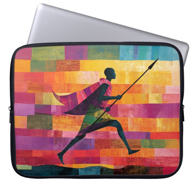 Maasai Warrior's Journey Laptop Fodral (Framsidan)