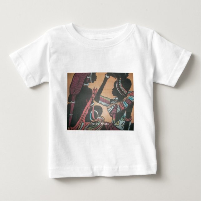 Maasaitraditionens timodiga skönhet tee (Framsida)