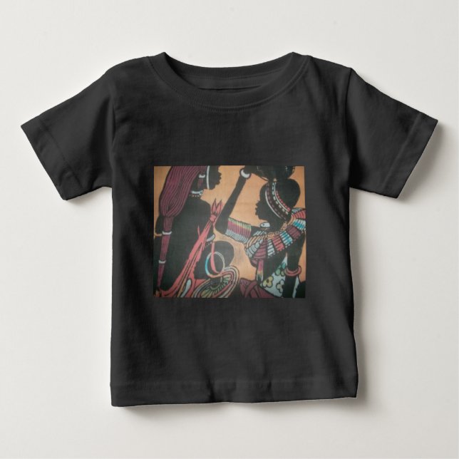 Maasaitraditionens timodiga skönhet tee shirt (Framsida)